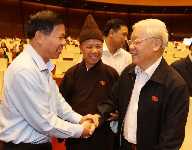 Tổng Bí thư, Chủ tịch nước Nguyễn Phú Trọng dự phiên chất vấn - Ảnh 2.