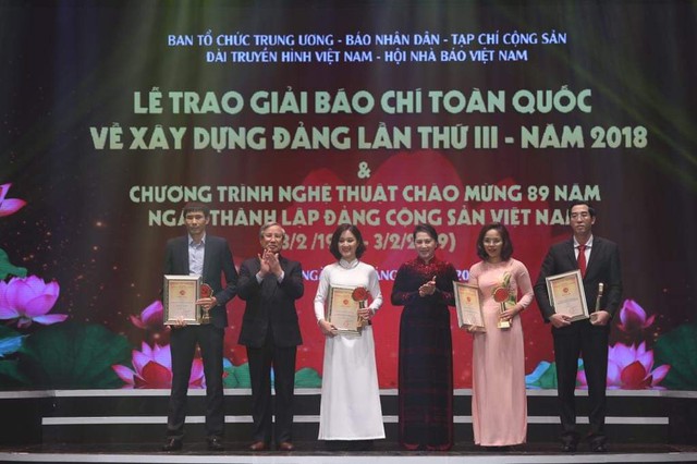 Trao Giải báo chí toàn quốc về xây dựng Đảng lần thứ III - năm 2018 - Ảnh 1.