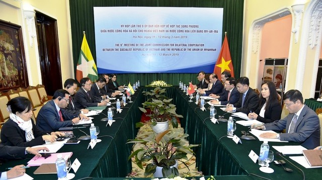 Kỳ họp lần thứ 9 Ủy ban hỗn hợp về hợp tác song phương Việt Nam - Myanmar - Ảnh 1.